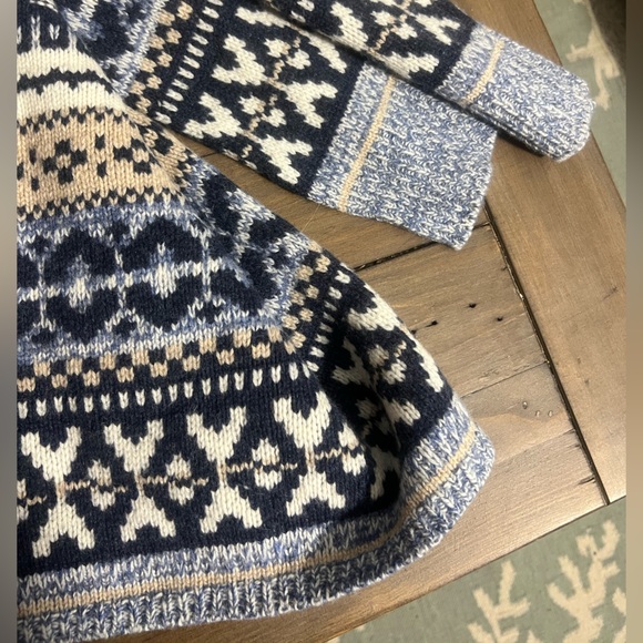Madewell Forrest Fair Isle V-Neck Sweater - Picture 10 of 10